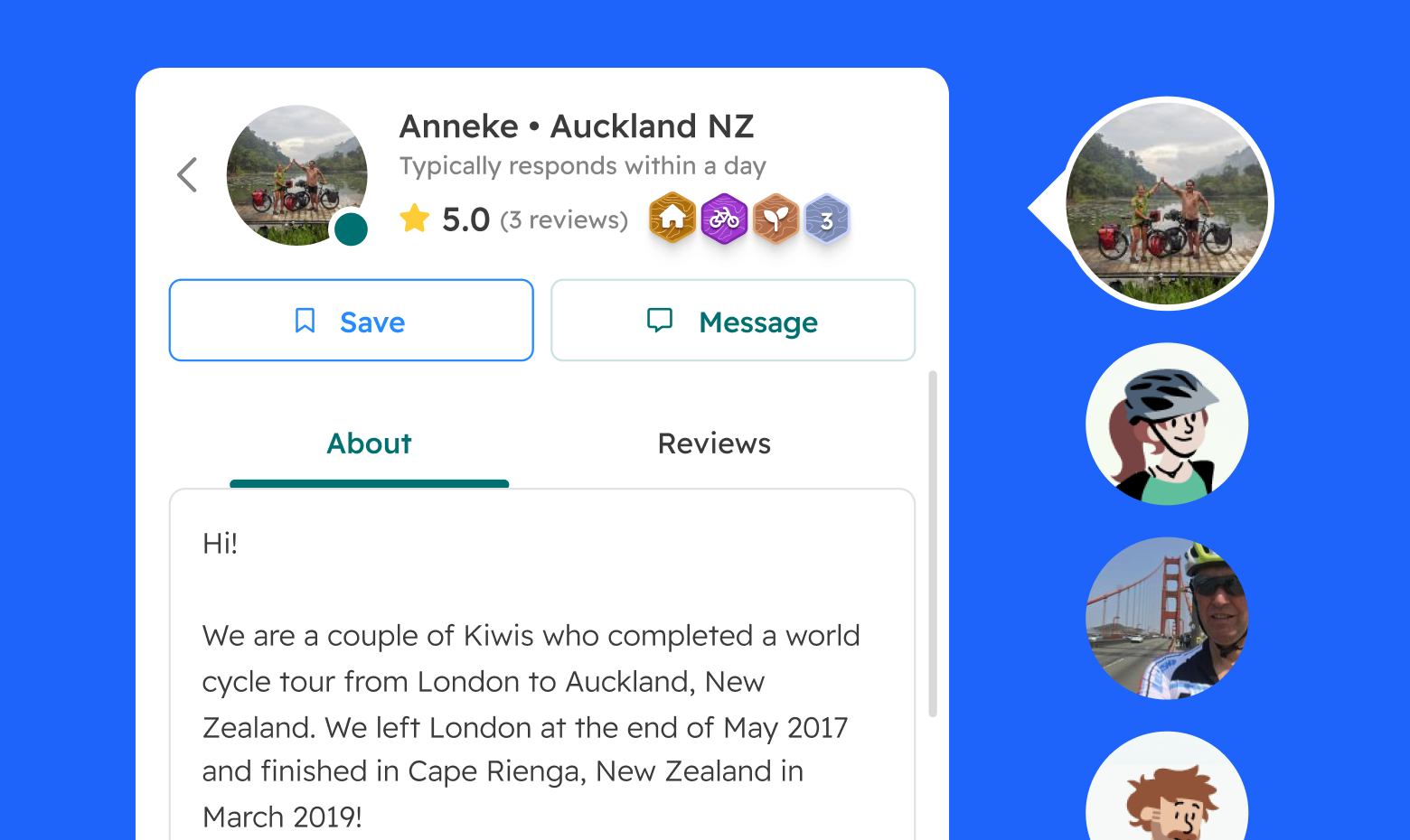 Web App Profile Preview